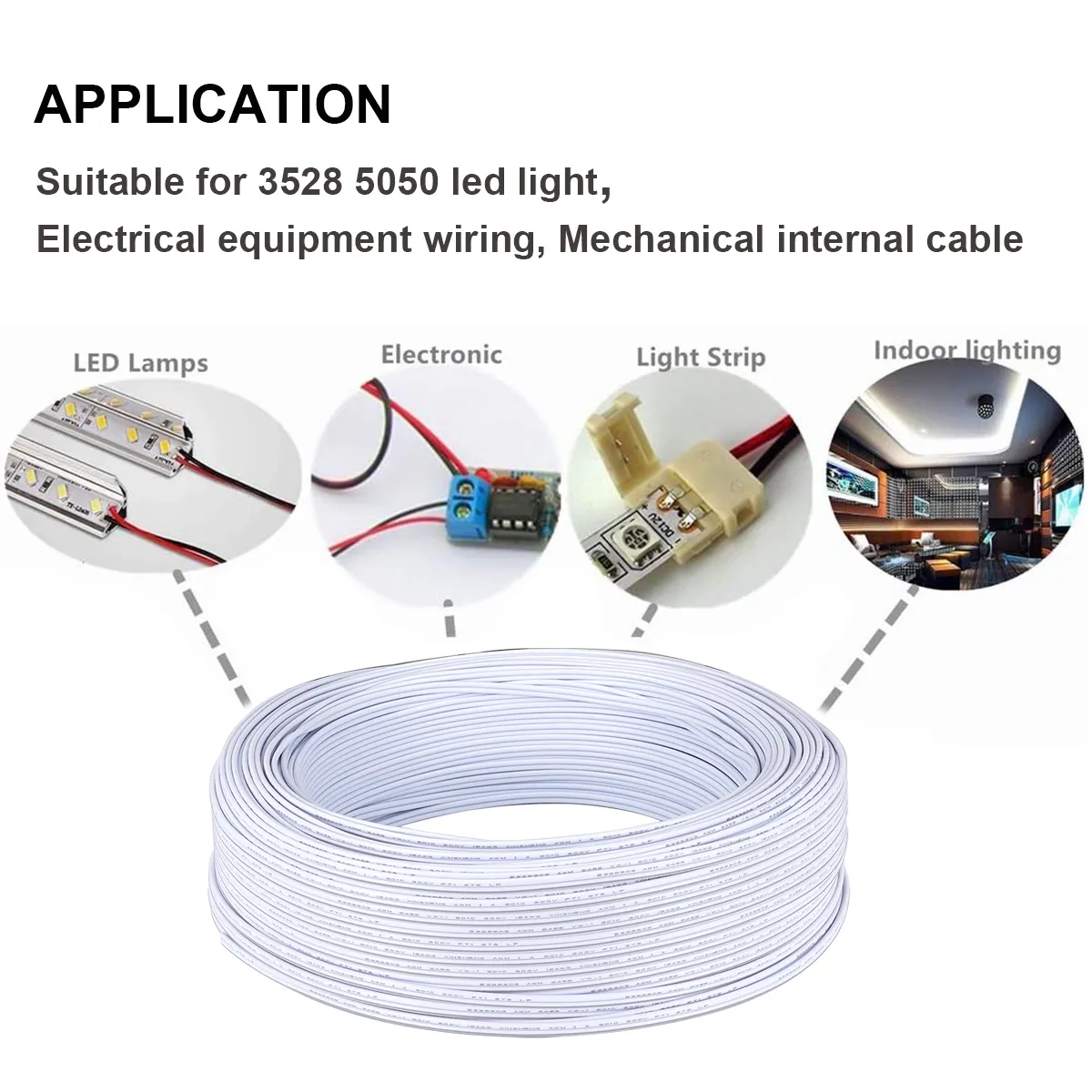 Applications of White Gray 20 Gauge Solid Tinned Copper Wire