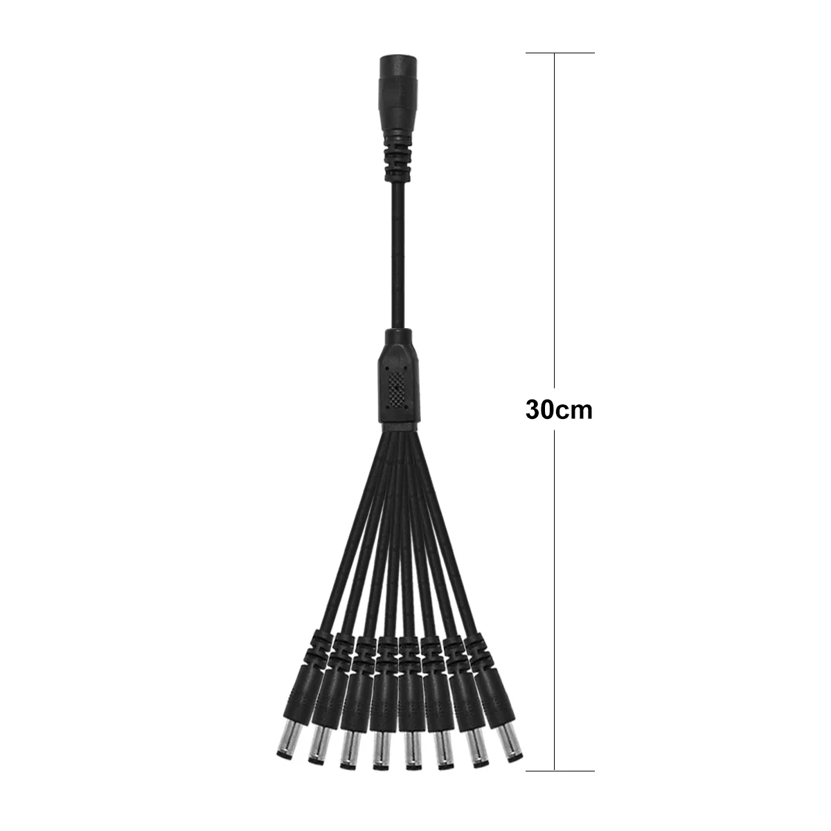 Specifications of DC 1 to 8 power splitter cord