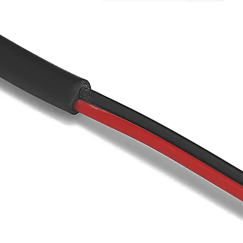 black round cable 22 gauge wire inner red black color
