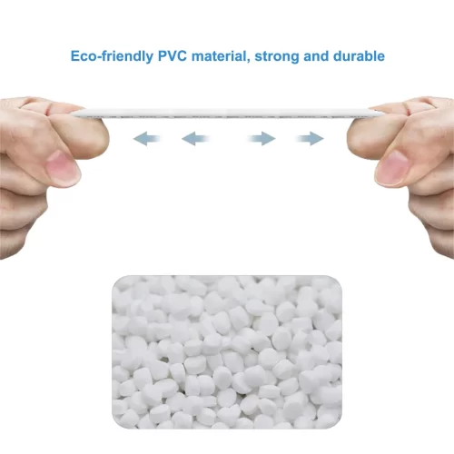 cavo di alimentazione CC bianco materiale in PVC ecologico