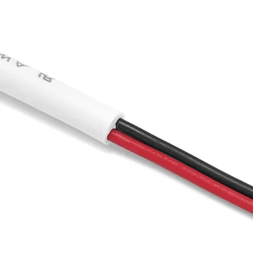 cavo tondo bianco 22 calibro filo interno rosso nero
