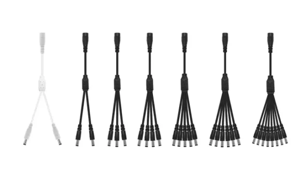 DC Power Splitter Cable Cord banner